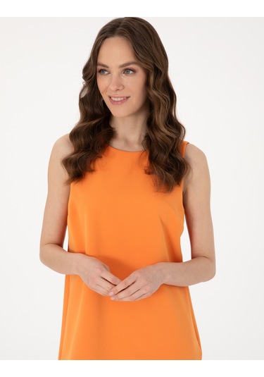 Pierre Cardin Kadın Turuncu Elbise Dokuma 50300936-vr051 Turuncu