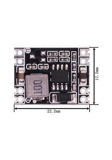 MP1584EN 5V 3A Ultra Küçük Boyutlu DC-DC Adım Aşağı Besleme Modülü