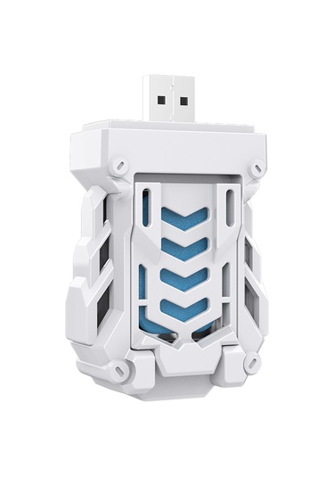 Dofolink Usb Gövde Sıcaklığı Kontrolü İle Elektrikli Sivrisinek Kovucu, 4 Adet Kovucu Tablet İçeren Taşınabilir Kamp Ve Ev İçin Beyaz Sivrisinek Engeli Beyaz