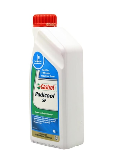 Castrol Radicool Sf Konsantre Kırmızı Antifriz 1 Lt 2 Adet