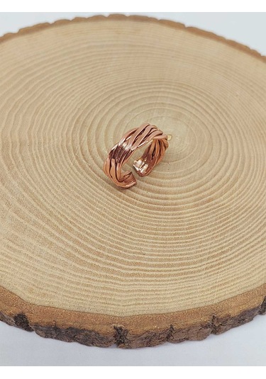 Bakır Yüzük Ayarlanabilir 52736 Bakır