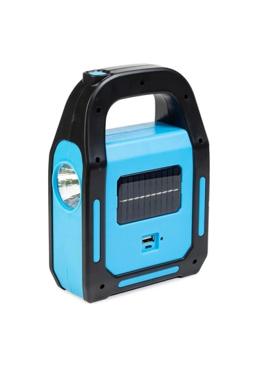 Noas Yl05 7000 Bitez Şarjlı Solar Güneş Enerjili Led El Feneri Çok Renkli