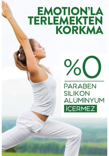 Emotion Natural Breeze Kadın Sprey Deodorant 3 x 150 ML