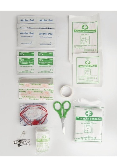 Sturm First Aid Yeşil İlk Yardım Çantası