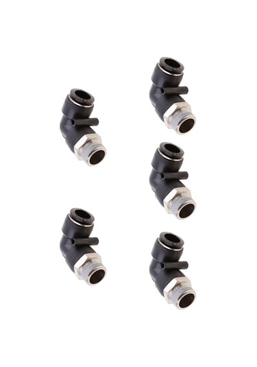 Suntek 5 Adet Erkek Konu Dirsek Konektörü Hızlı Dpl-l14-04