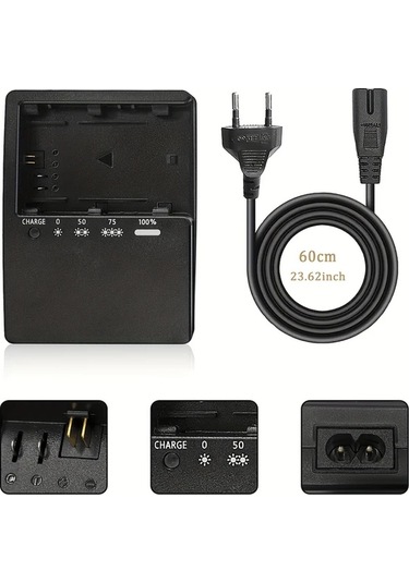 Xuweiwei Edekoy Lc-e6 Ab Tak Lc-e6 Sarj Cihazi Canon Eos Kameralar Icin 100-240v Genis Voltaj Ac Adaptoru Avrupa Fisi Kompakt Tasarim