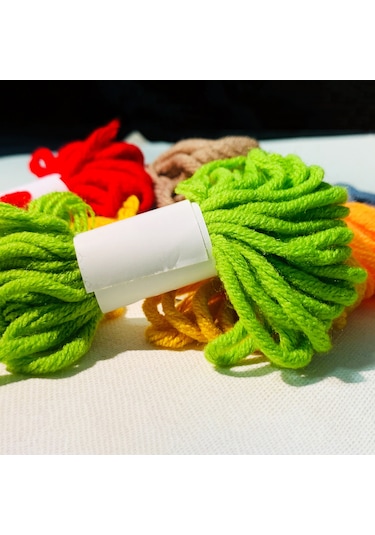 Yaleker Kedi Desenli El Yapımı 3d İp İşi Seti - Başlangıçcı Dost, İngilizce Talimatlı, Gösterge Rakamı Hariç Hy001 Diğer