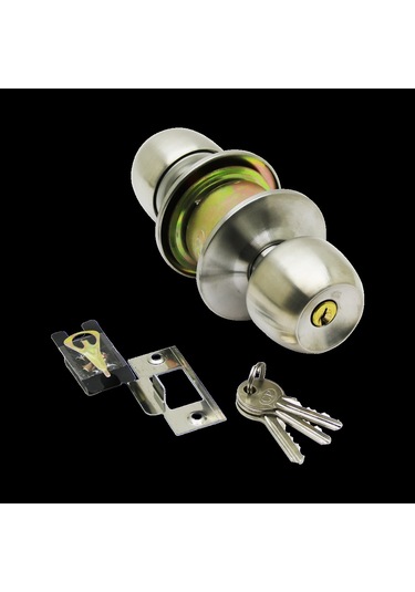 Cp Kk-3 Topuzlu Otel Tipi Kilit 60mm