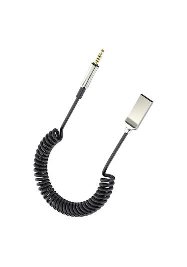 Bluetooth Aux Araç Adaptörü Usb 3.5mm Kablosuz Müzik Alıcı