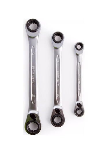 Bahco S4Rm-3T - 4 'Ü 1 Arada Cırcırlı Anahtar Seti