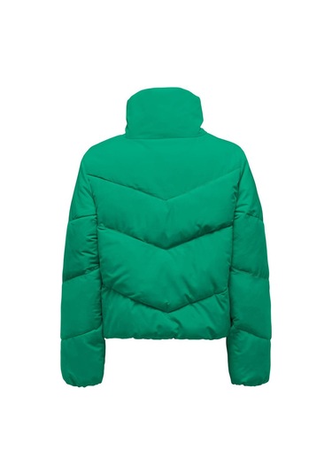 Only Kadın Parlak Yeşil Onlmaggi Puffer Şişme Mont - 15304020 Renkli