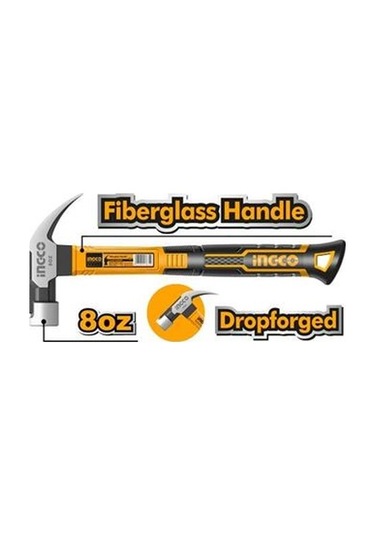 İngco Endüstriyel Fiberglass Saplı Çatal Çekiç 220G Hchd0086