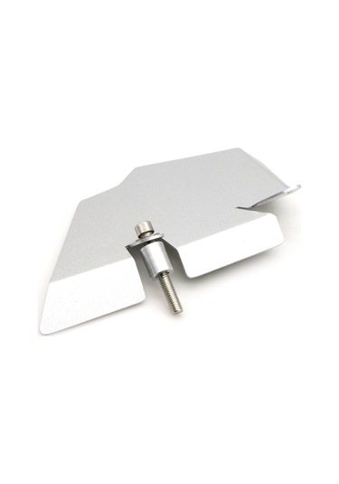 Xurunkeji Bmw R1200gs Adv 2013-2017 Gümüş Motosiklet Arka Koltuk Ayak Pedalı Çamurluk Çamurluk Gömme Kapağı Yolcu Sıçrama Koruyucusu Gümüş