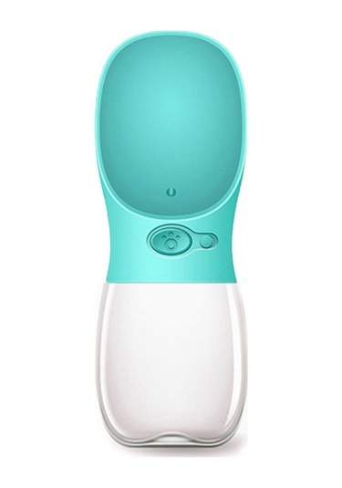 Keyfi Sepet Kilitlenebilen Taşınabilir Evcil Hayvan Suluğu Seyahat Kabı 350 ML