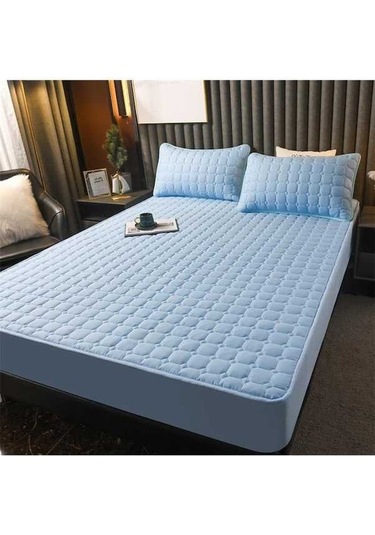 Yingfu 2022 Kalın Tüylü Yorganlı Battaniye Kılıfı, Mavi, 120x200+30 Cm Tekli Yatak Kılıfı DiğER