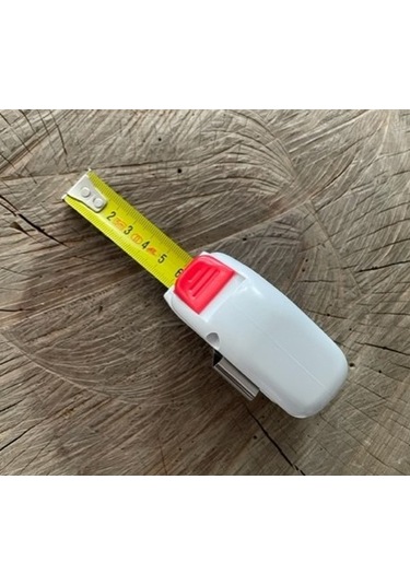 Parlı Kaliteli Çelik Şerit Metre 5 Metre 19 Mm