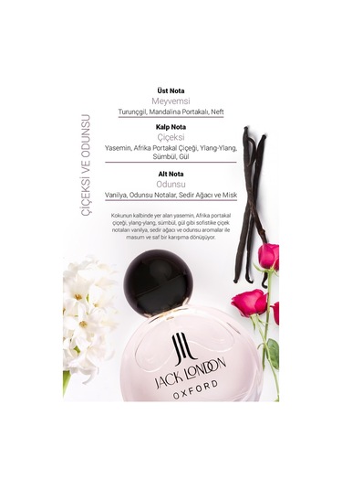 Jack London Oxford Kadın Parfüm EDT 50 ML