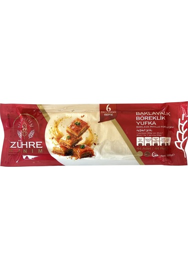 Zühre Hanım Baklavalık Böreklik Yufka 800 Gr X 2 Adet
