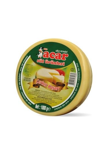 Acar Süt Ürünleri Çerkez Kaşar Peyniri 1 KG