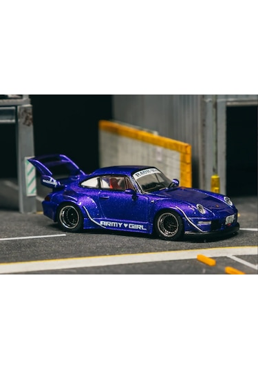 Tarmac Works 1/64 Rwb 993 Army Gırl Mavi