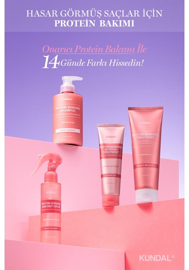 Kundal Leather Violet Muguet Protein Kompleksi İçeren Onarıcı Bakım Kremi 250 ML