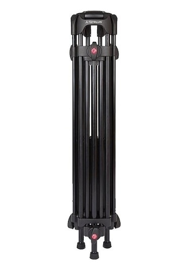 Tatsujin 0508B Pro Broadcast Profesyonel Video Tripod 190CM 9 kg