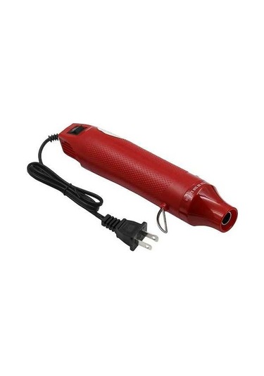 Createtech Mini 300w Elektrikli Sıcak Hava Tabancası Hızlı Isıtma Kırmızı Abd Çekici Avustralya