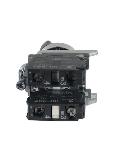 Schneider 2NA 1-0-2 Kalıcı Siyah Mandal Buton - XB4BD33