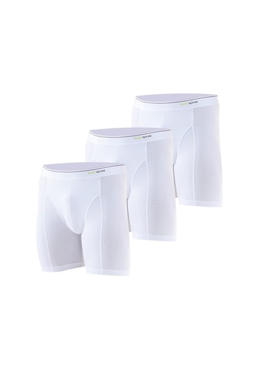 Blackspade Erkek Boxer 3Lü Paket Tender Cotton 9683 - Beyaz