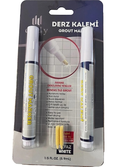 Dudy Derz Kalemi Beyaz 2 Li