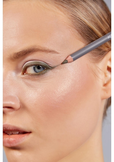 Alix Avien Suya Dayanıklı Yoğun Pigmentli Kremsi Kolay Sürüm Yeşil Göz Kalemi Eyeliner Pencil Green