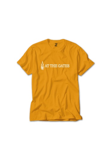 At The Gates Logo Sarı Tişört Sarı