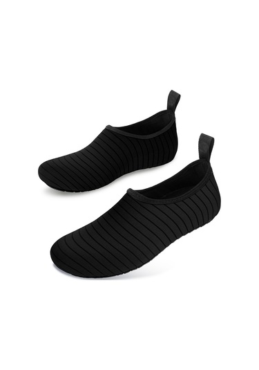 Geeroyoo Spor Ve Yoga İçin Su Geçirmez Ayakkabı - Rahat Ve Esnek Yapı, 38-39 Beden Siyah Siyah