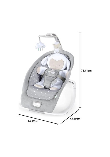 Ingenuity Cuddle Lamb Baby Sallanan Hamağı Titreşimli Ana Kucağı 0-18kg