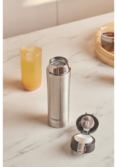 Karaca Pluton Çelik Sızdırmaz Termos Inox 450 ml