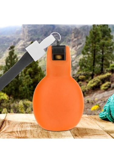 Homyl Boyunluklu El Düdükleri Kamp Için Yüksek Turuncu Turuncu