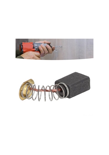 Yaozixa 20 Adet Bakır Motor Karbon Fırçası - El Matkap, Açımlı, Blower, Mikser Ve Tıraş Makinesi İçin Dayanıklı Değiştirme Parçası