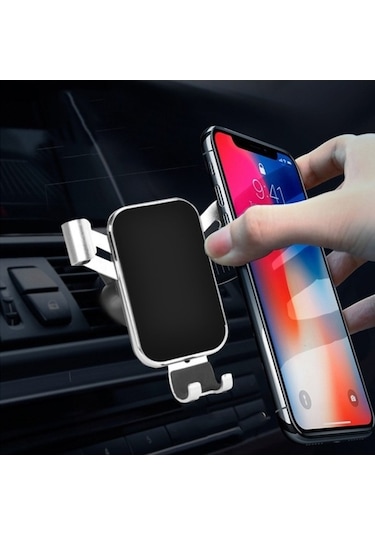 Pazly Yükseltme Tutucu 360 Dönen Metal Klip Kelepçeli Telefon Standı Araç Braketi - Jj - -