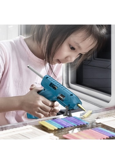 Pazly Profesyonel Kablosuz Sıcak Tutkal Makinesi - Usb Şarjlı El Sanatları Dıy Tamir Seti