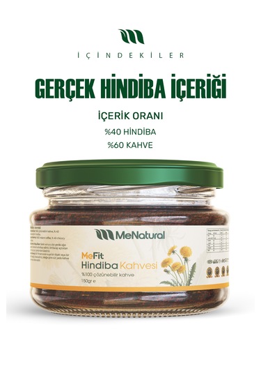 Menatural Mefit Hindiba Kahvesi 150 G