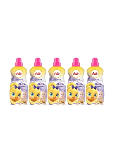 Dalin Çamaşır Yumuşatıcı Konsantre 1500ml Düş Bahçesi 5 Li Set 5'li Set