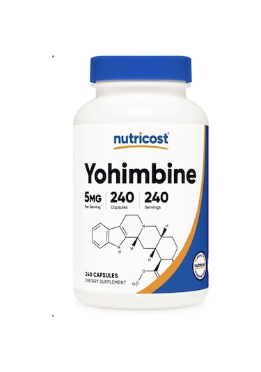 Nutricost Yohimbine 5 MG 240 Capsules