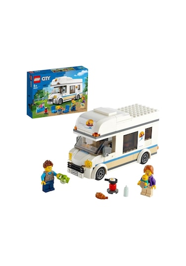 Lego City Great Vehicles Tatilci Karavanı 60283 Kutu Hasarlı Teşhir