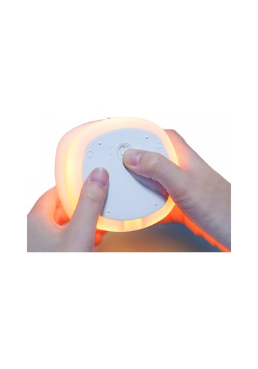 Sevimli Noel Baba Gece Lambası, 7 Led'li Çocuk Lambası