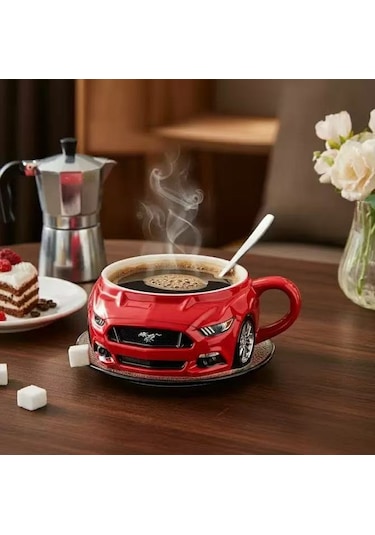 Aurora Mustangspor Ara Kahve Fincanıkırmızılı Kırmızı