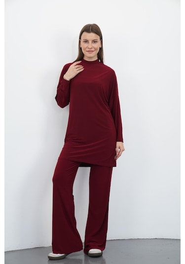 Penyebizden Sandy Pantolon&tunik Takım-bordo