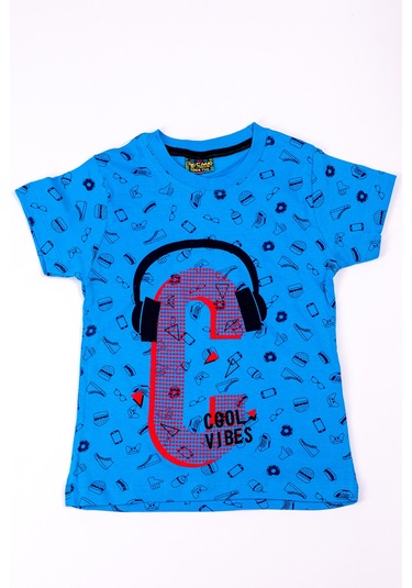 Erkek Çocuk Tshirt Baskılı A29 Kırmızı