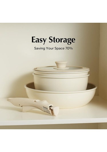 Ximistore9 Küchengeräte İçin Evrensel Ayırılabilir Sap, Silikon Anti-skayma Tutuş, Kolay Kurulum, Kamp Ve Depolama İçin Uygun Beyaz