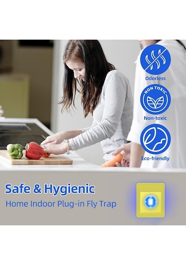 Sones Usb Işık Yapışkan Böcek Tahtası Sivrisinek Öldürücü Lamba