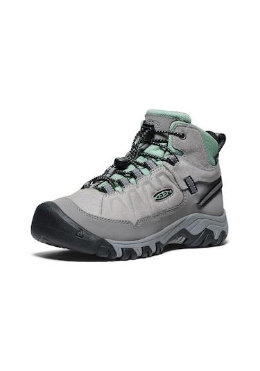 Keen 1029562 Targhee Iv Mid Wp Alloy/granite Green Kadın Outdoor Bot Gri